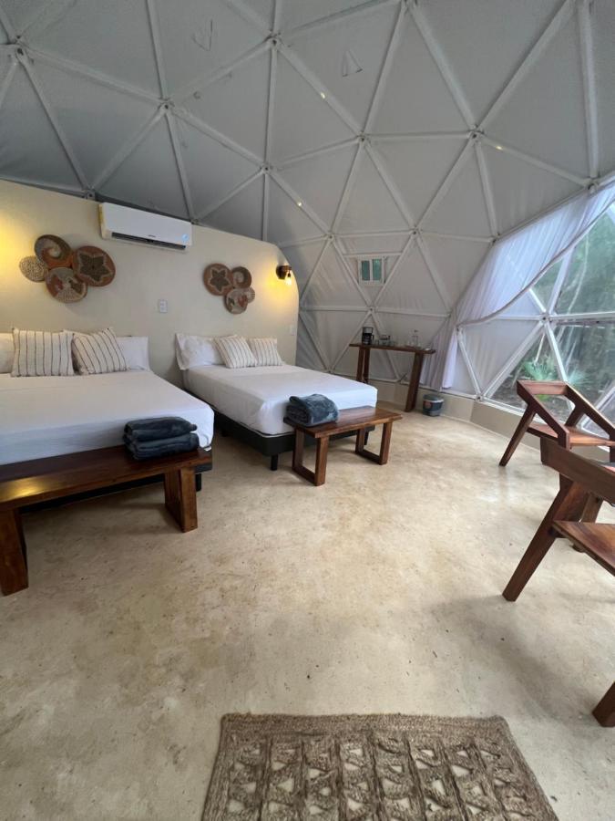 Glamping Mayan Glam تولوم المظهر الخارجي الصورة