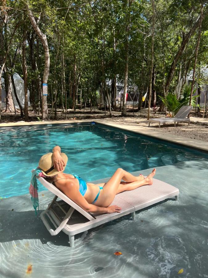 Glamping Mayan Glam تولوم المظهر الخارجي الصورة