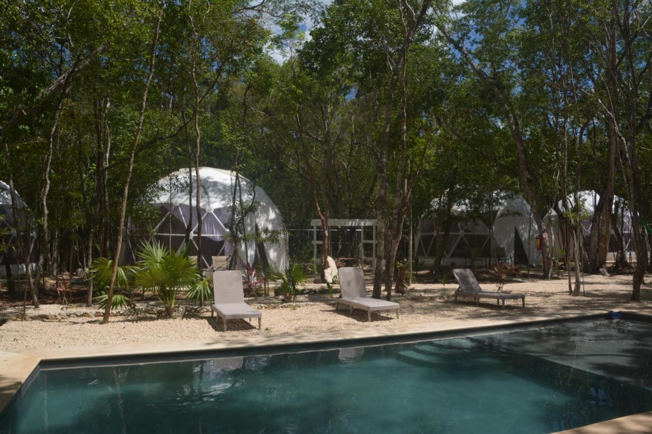 Glamping Mayan Glam تولوم المظهر الخارجي الصورة