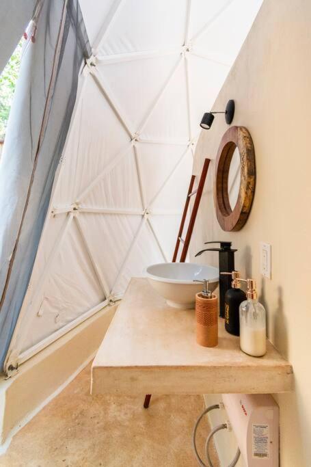 Glamping Mayan Glam تولوم المظهر الخارجي الصورة
