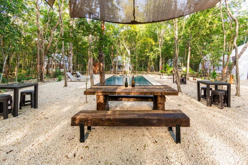 Glamping Mayan Glam تولوم المظهر الخارجي الصورة
