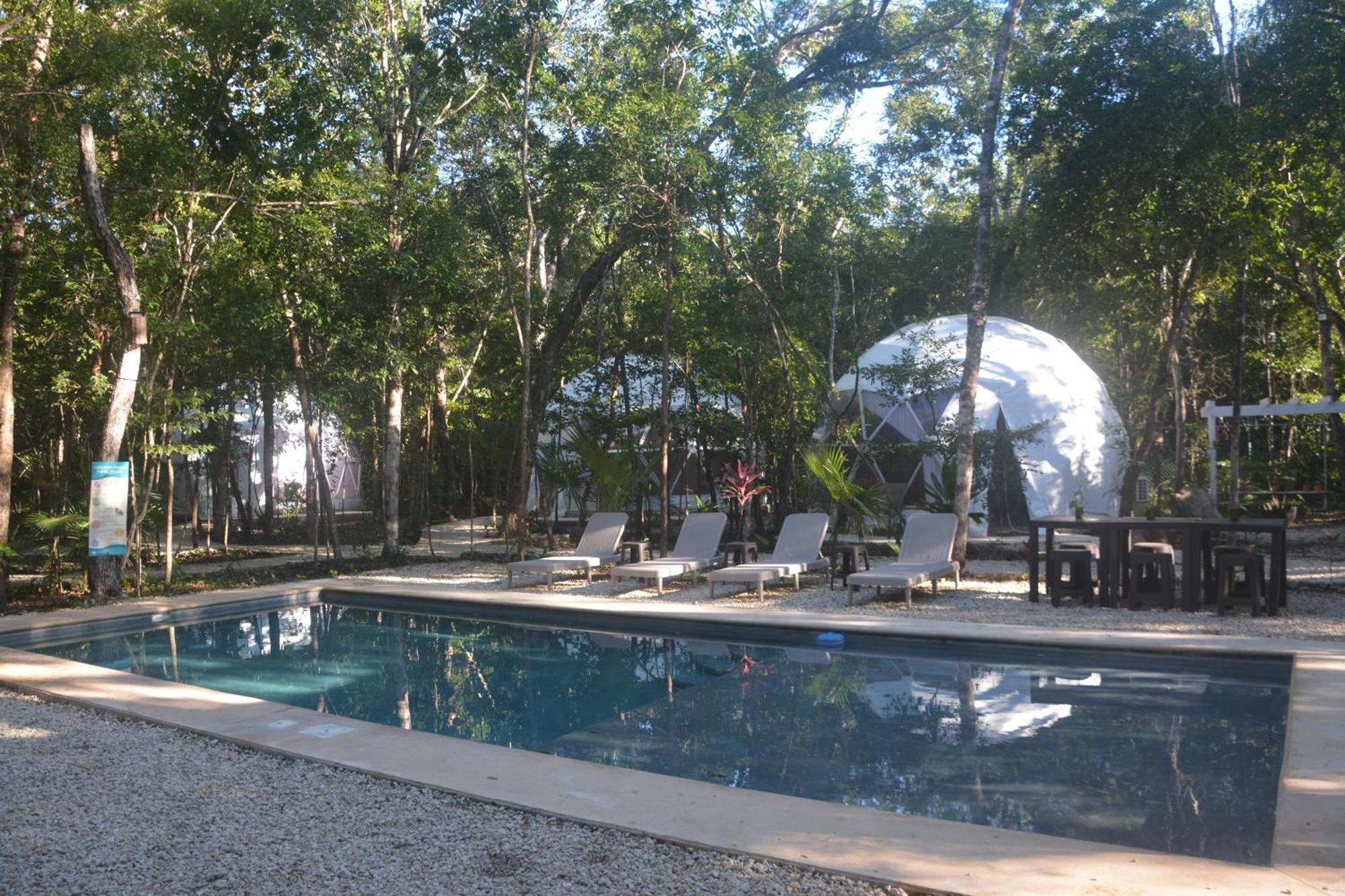 Glamping Mayan Glam تولوم المظهر الخارجي الصورة